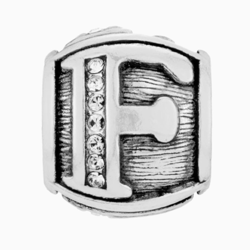Brighton Charm / Alpha Bead / Letter F